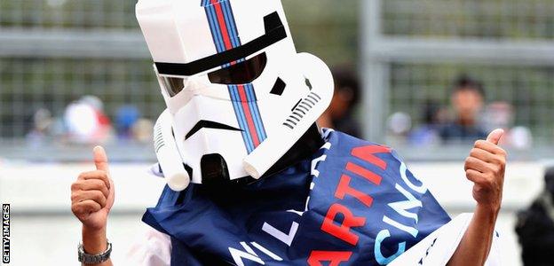 Williams Storm Trooper fan