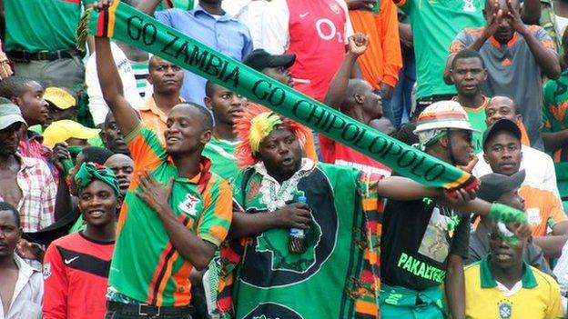 Zambia fans