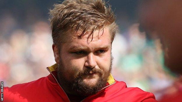 Wales prop Tomas Francis