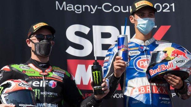 Jonathan Rea and Toprak Razgatlioglu