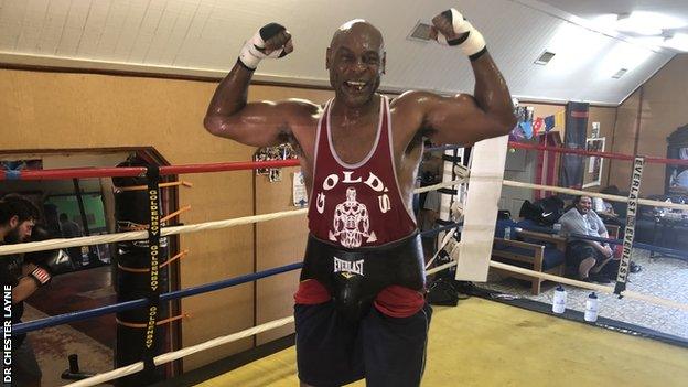 Former world heavyweight champion Oliver McCall