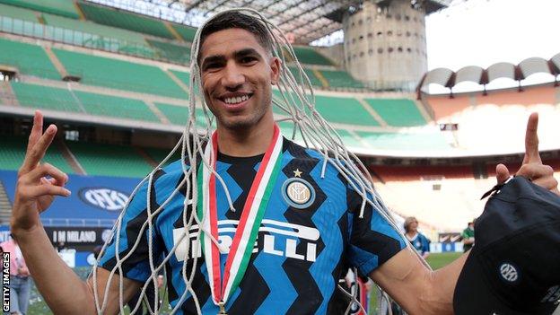 Hakimi was a key member of Inter Milan's Serie A-winning side last season