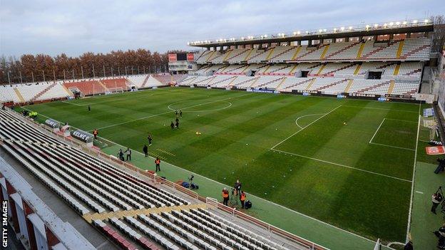 Rayo Vallecano's ground