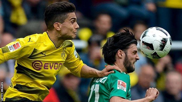 Borussia Dortmund defender Marc Bartra