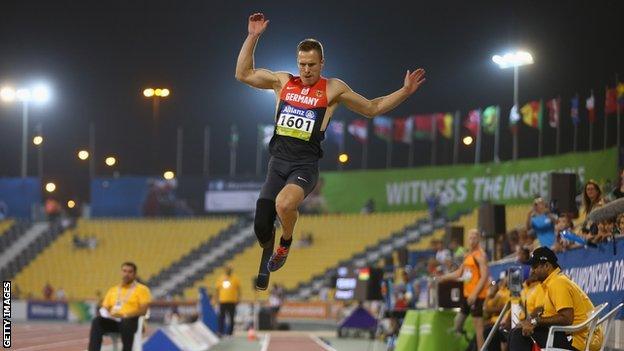 German long jumper Markus Rehm