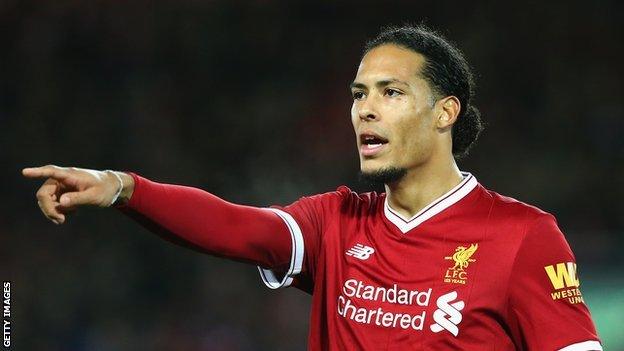 Liverpool defender Virgil van Dijk