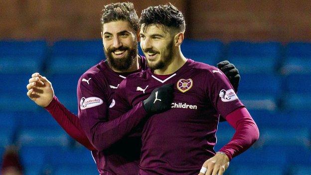 Juanma (left) and Callum Paterson