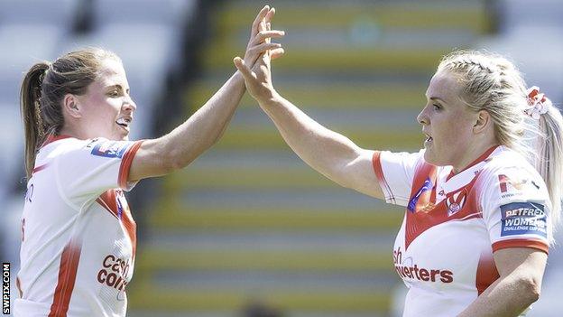 St Helens scored 15 tries as they demolished Featherstone in their most recent Women's Super League fixture