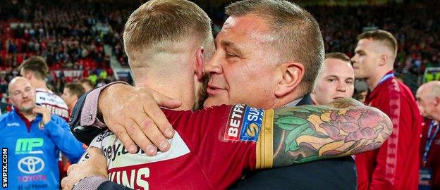 Shaun Wane and Sam Tomkins