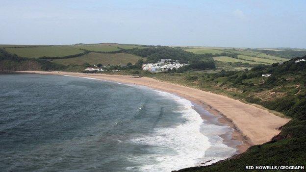 Freshwater East Beach