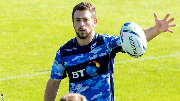 Scotland captain Greig Laidlaw