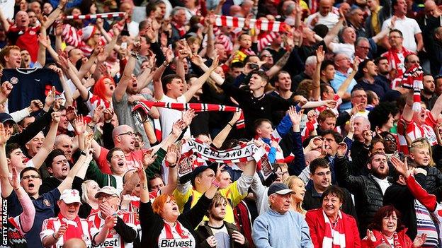 Sunderland supporters