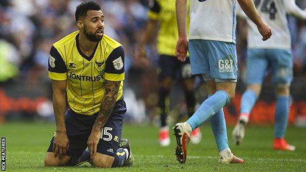 Oxford striker Kane Hemmings