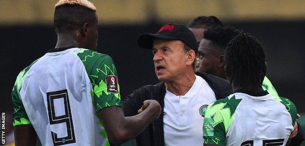 Former Nigeria coach Gernot Rohr