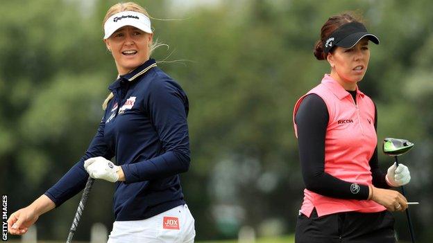 AIG Women's Open: Nelly Korda grouped with England's Charley Hull - BBC  Sport