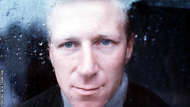 Jack Charlton close-up.