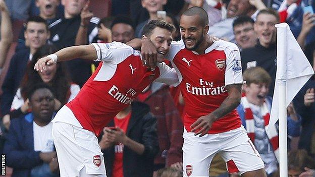 Arsenal celebrate