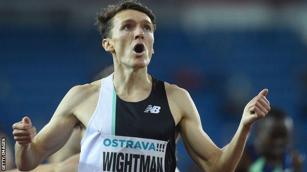 Jake Wightman is second on the all-time UK list over 1500m