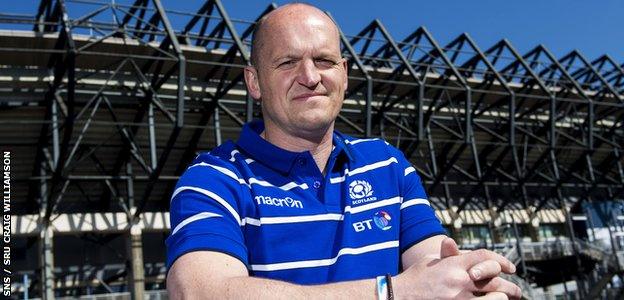 Scotland coach Gregor Townsend