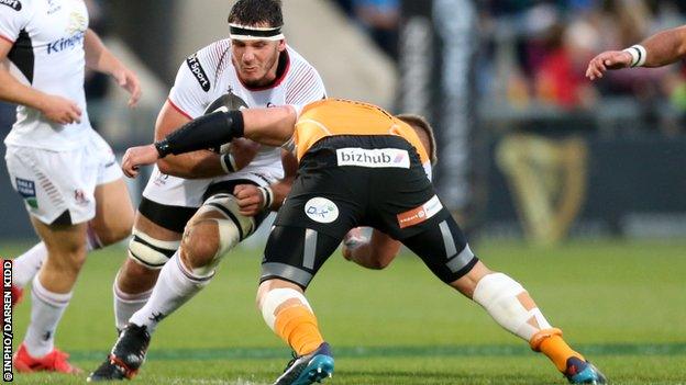 Coetzee has made just five appearances for Ulster since his arrival in 2016