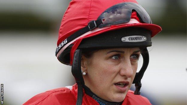 Josephine Gordon became only the third woman to win the flat racing champion apprentice title in 2016