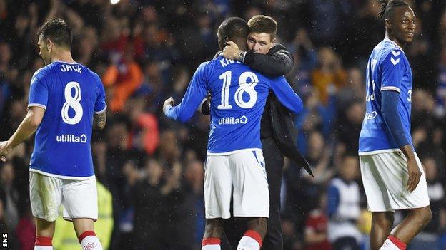 Gerrard's Rangers are through to the Europa League group phase for the second season running