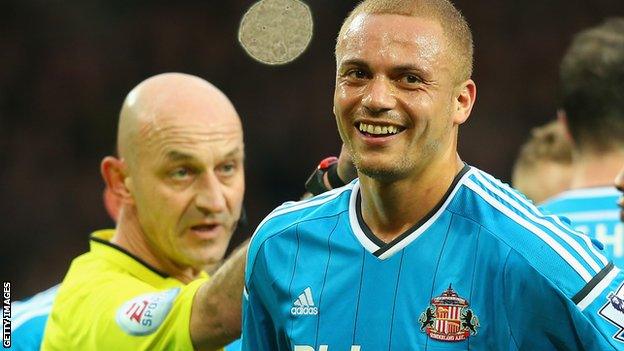 Wes Brown during his time at Sunderland