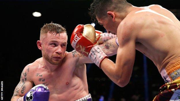 Carl Frampton wants a third fight with Leo Santa Cruz after January's defeat by the Mexican