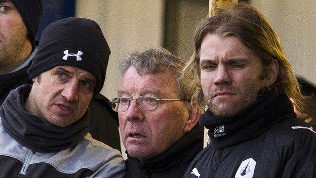 Stevie Crawford, Alex Smith and Robbie Neilson