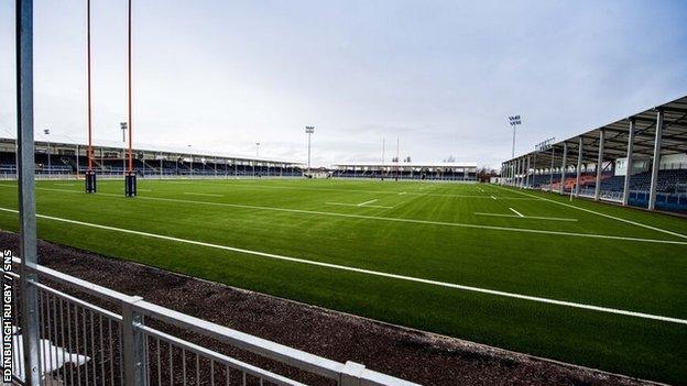 Edinburgh rugby stadium