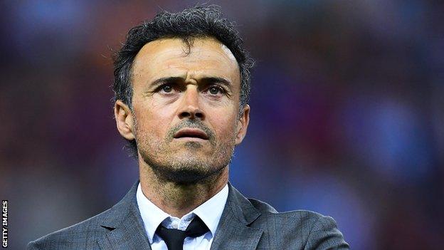 Former Barcelona boss Luis Enrique