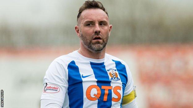 Kilmarnock striker Kris Boyd will not feature on Friday