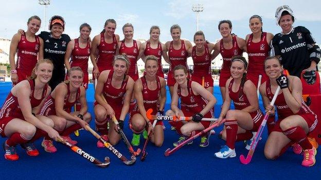 Great Britain's women hockey team