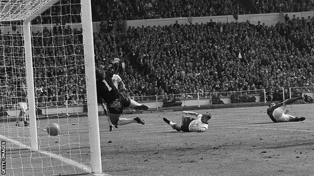 Geoff Hurst scored England's third goal