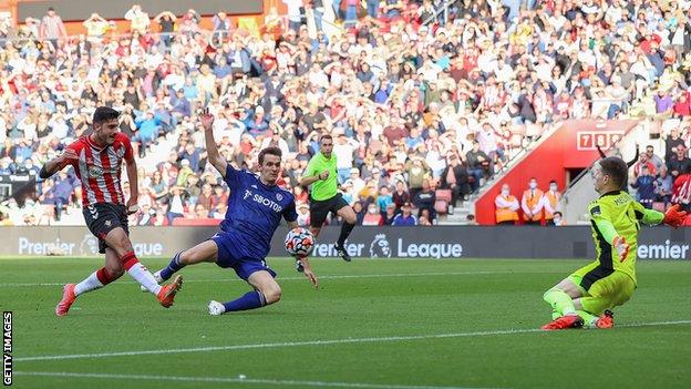 Armando Broja scores for Southampton against Leeds