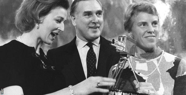 Princess Alexandra, Peter Dimmock and Ann Jones