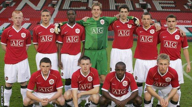 Manchester United Under-18s in 2007