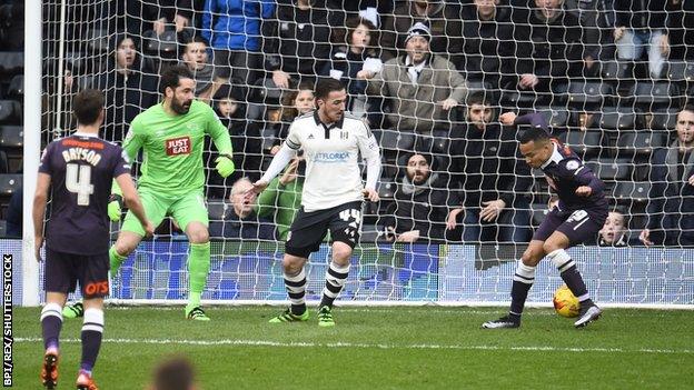 Derby's Marcus Olsson scored a first-half own goal