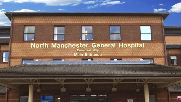 General view of North Manchester General Hospital