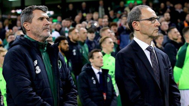 Roy Keane and Martin O'Neill