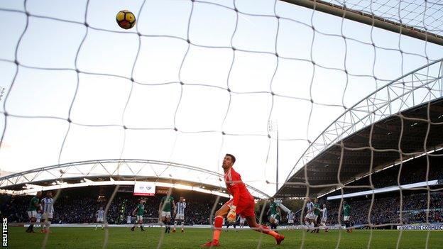 Huddersfield score against West Brom