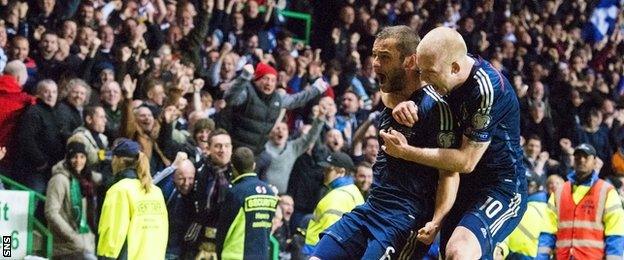 Shaun Maloney (left) and Steven Naismith