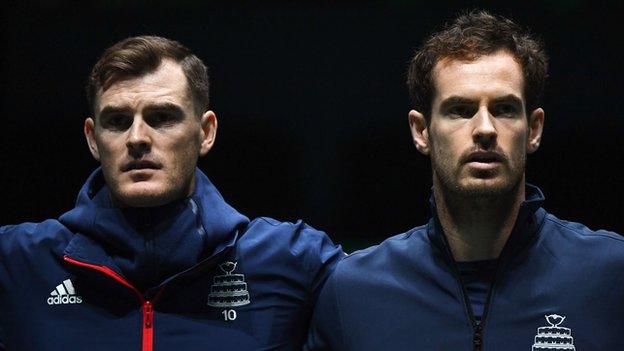 Jamie Murray and Andy Murray