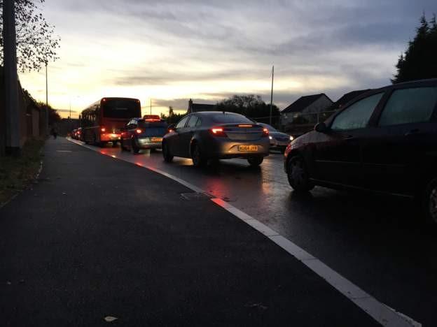 Traffic in Bradley Stoke