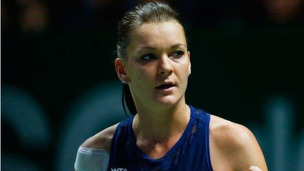 Poland's Agnieszka Radwanska