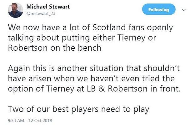 BBC Scotland pundit Michael Stewart