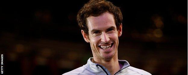 Andy Murray is due to become a father for the first time in February