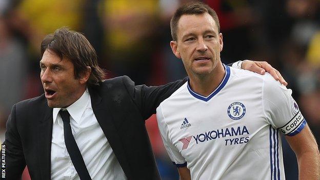 Antonio Conte and John Terry