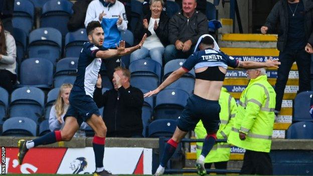 Dario Zanatta's fifth goal of the season gave Raith Rovers victory