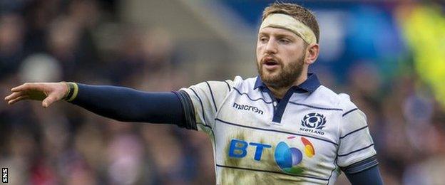 Scotland's Finn Russell